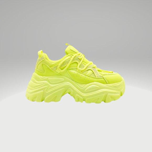 Berness Nikki Neon Yellow - Picture 4 of 6